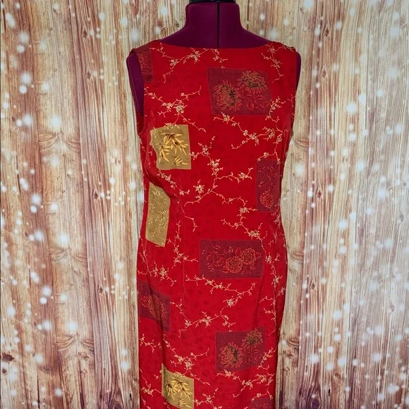 1920s dress gold Black and Gold Drape Dress main image 1